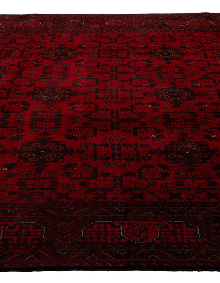 Detail image of  6' 9 x 9' 10  Hand Knotted Khal Mohammadi Wool Rug