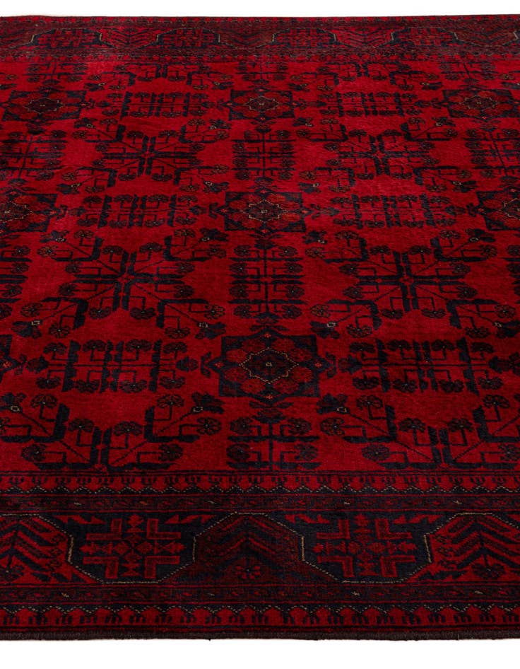 Detail image of  6' 8 x 9' 10  Hand Knotted Khal Mohammadi Wool Rug