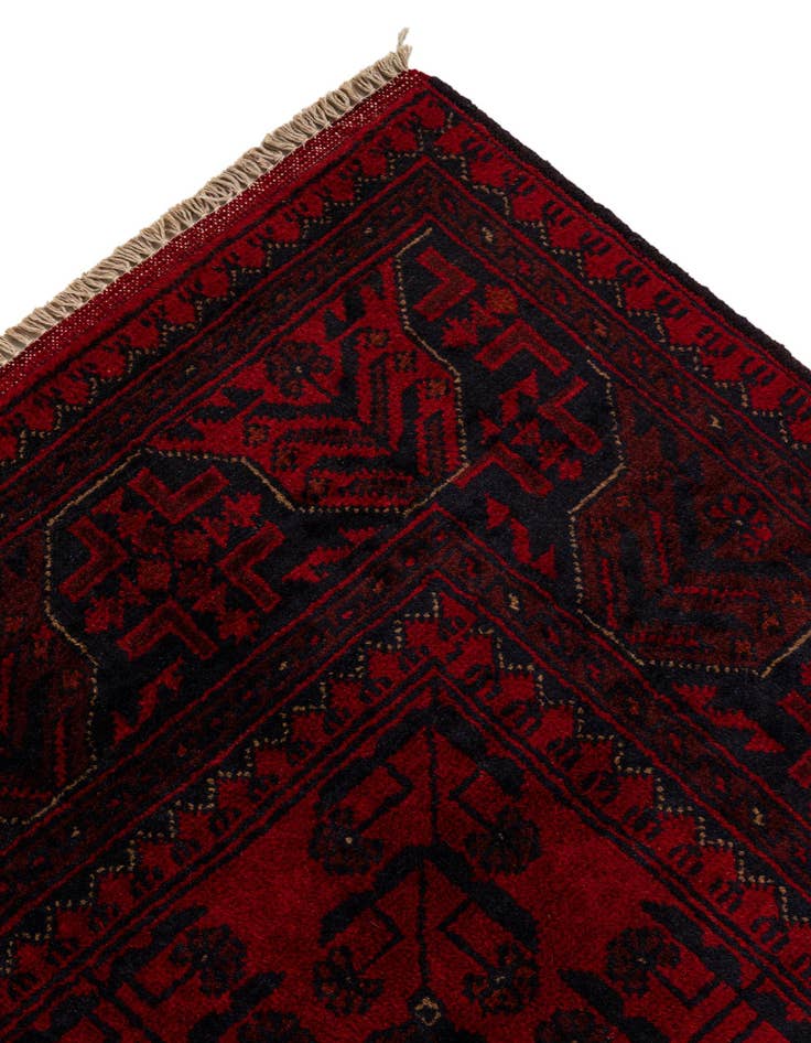 Detail image of  6' 8 x 9' 10  Hand Knotted Khal Mohammadi Wool Rug