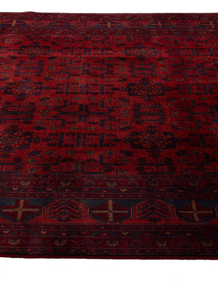 Detail image of  6' 9 x 10'  Hand Knotted Khal Mohammadi Wool Rug