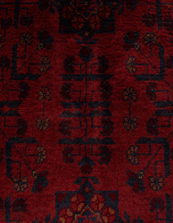 Detail image of  6' 9 x 10'  Hand Knotted Khal Mohammadi Wool Rug