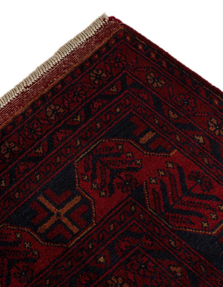 Detail image of  6' 9 x 10'  Hand Knotted Khal Mohammadi Wool Rug