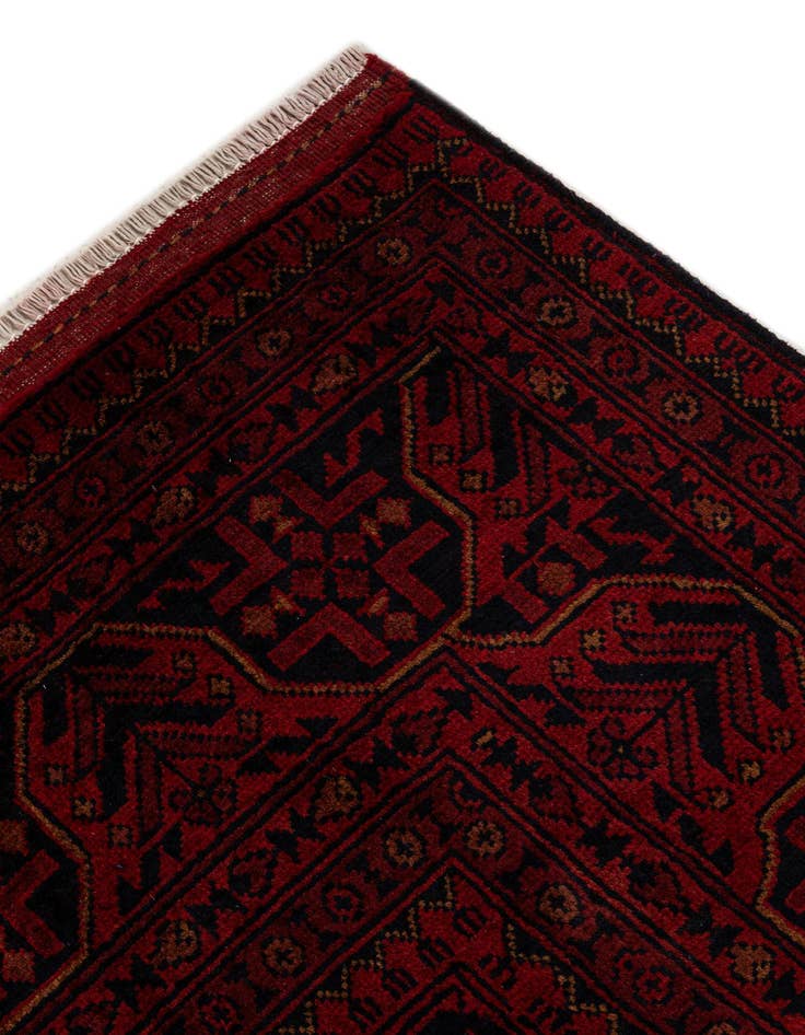 Detail image of  6' 9 x 9' 5  Hand Knotted Khal Mohammadi Wool Rug