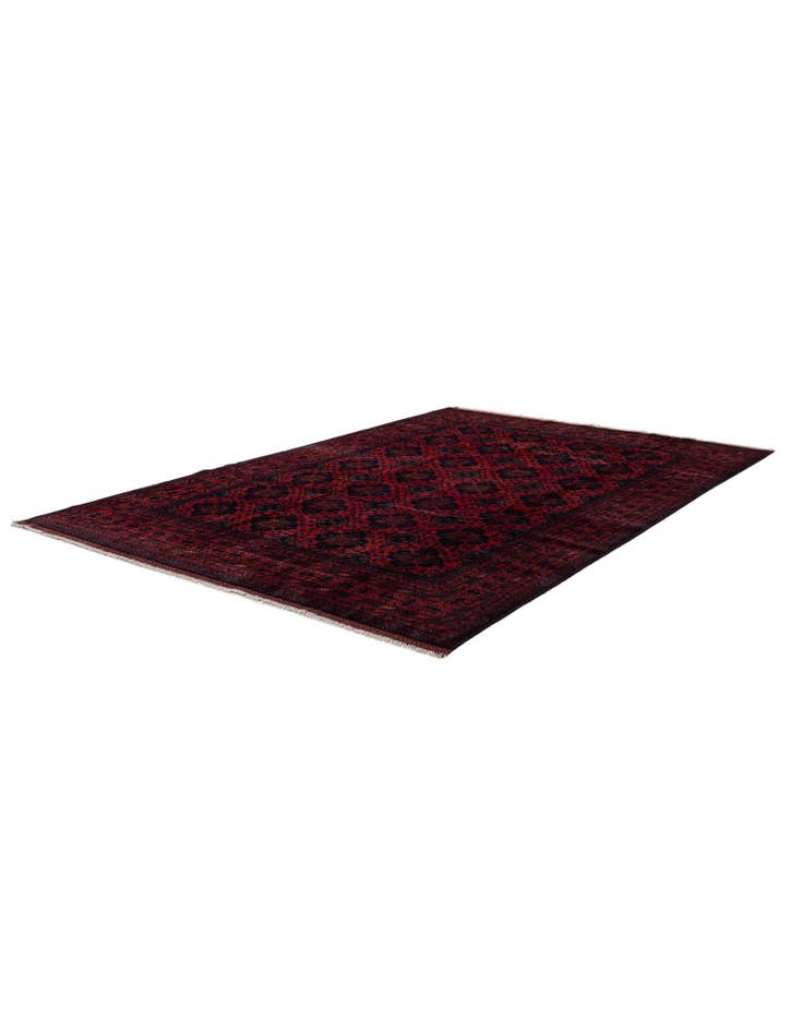 Detail image of  6' 7 x 10'  Hand Knotted Khal Mohammadi Wool Rug