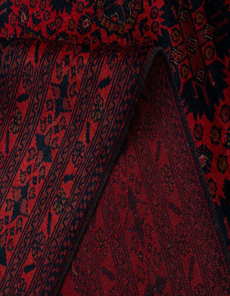 Detail image of  6' 7 x 9' 7  Hand Knotted Khal Mohammadi Wool Rug