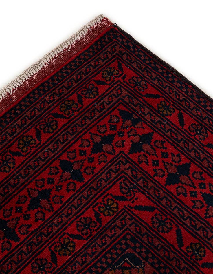 Detail image of  6' 7 x 9' 7  Hand Knotted Khal Mohammadi Wool Rug