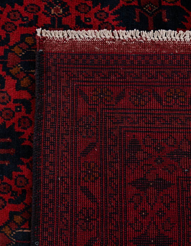 Detail image of  6' 7 x 9' 7  Hand Knotted Khal Mohammadi Wool Rug