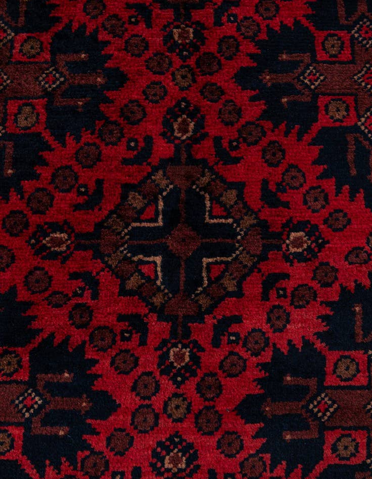 Detail image of  6' 5 x 9' 8  Hand Knotted Khal Mohammadi Wool Rug