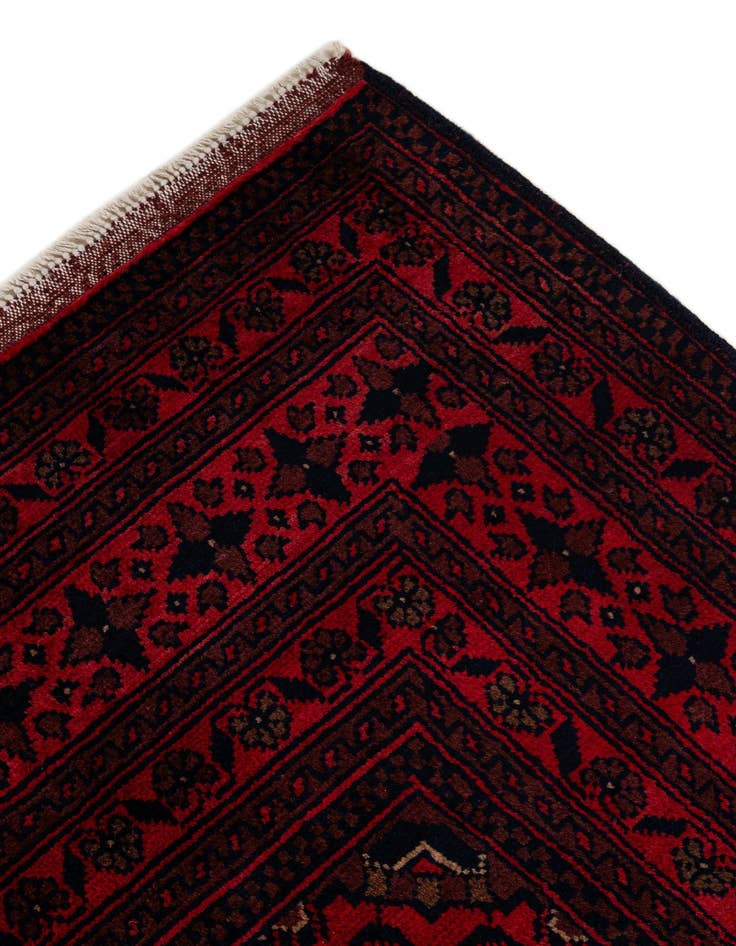 Detail image of  6' 5 x 9' 8  Hand Knotted Khal Mohammadi Wool Rug