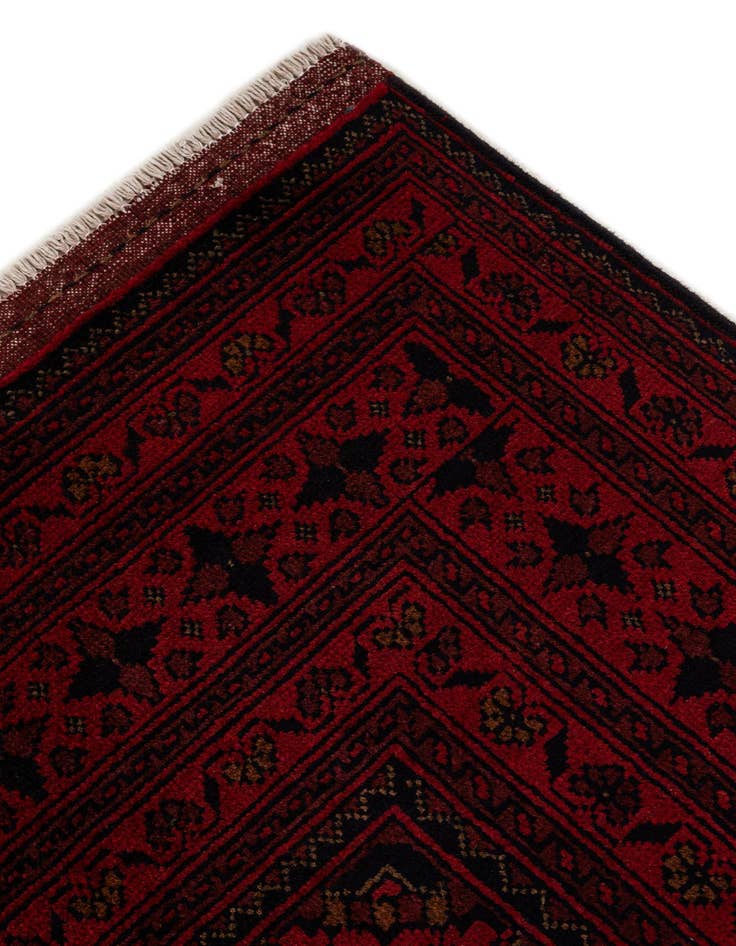 Detail image of  6' 10 x 10'  Hand Knotted Khal Mohammadi Wool Rug