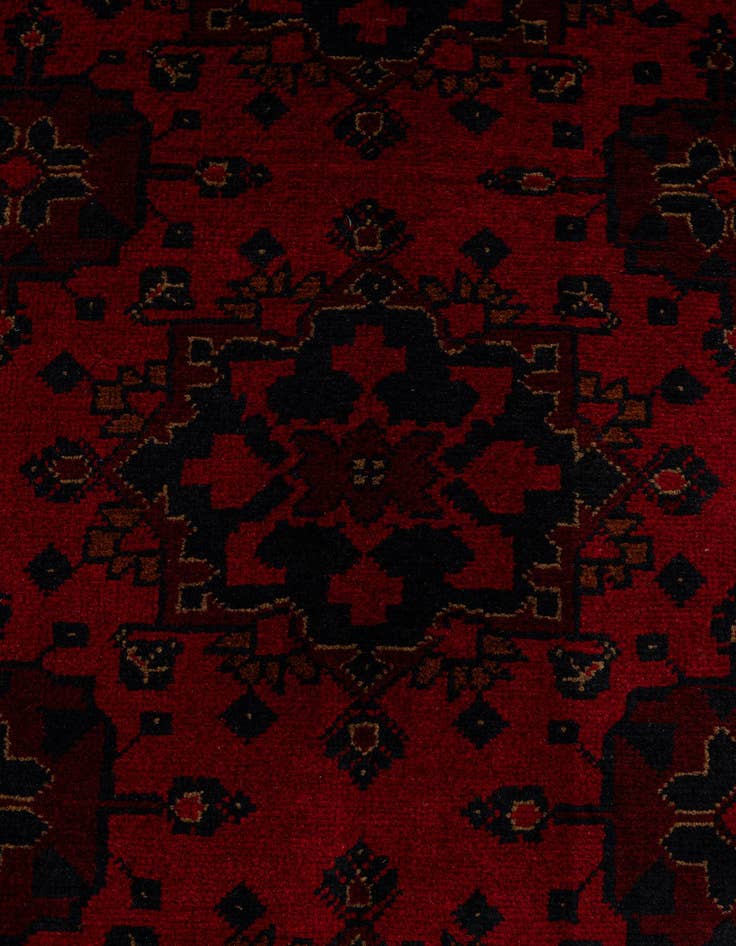 Detail image of  6' 8 x 9' 10  Hand Knotted Khal Mohammadi Wool Rug