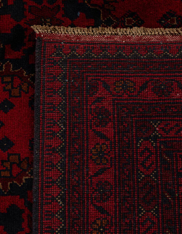 Detail image of  6' 8 x 9' 10  Hand Knotted Khal Mohammadi Wool Rug