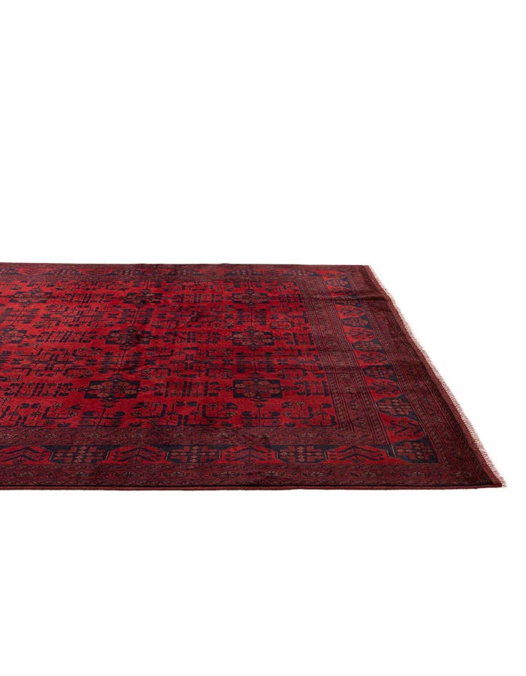 Detail image of  6' 9 x 9' 10  Hand Knotted Khal Mohammadi Wool Rug