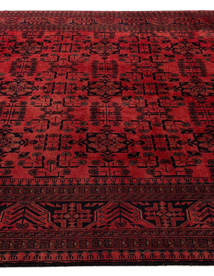 Detail image of  6' 7 x 9' 8  Hand Knotted Khal Mohammadi Wool Rug