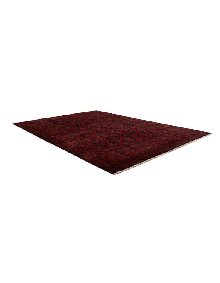 Detail image of  6' 8 x 9' 8  Hand Knotted Khal Mohammadi Wool Rug