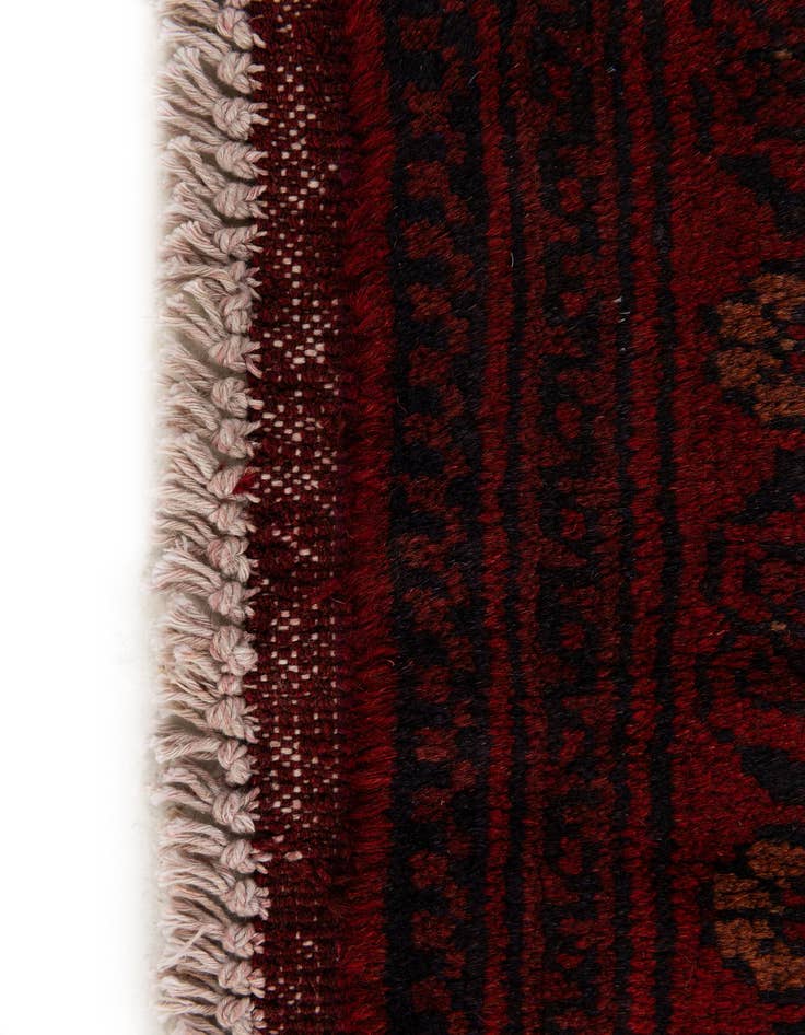 Detail image of  6' 8 x 9' 8  Hand Knotted Khal Mohammadi Wool Rug