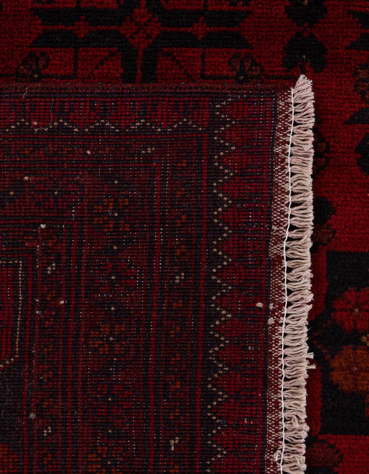 Detail image of  6' 8 x 9' 10  Hand Knotted Khal Mohammadi Wool Rug