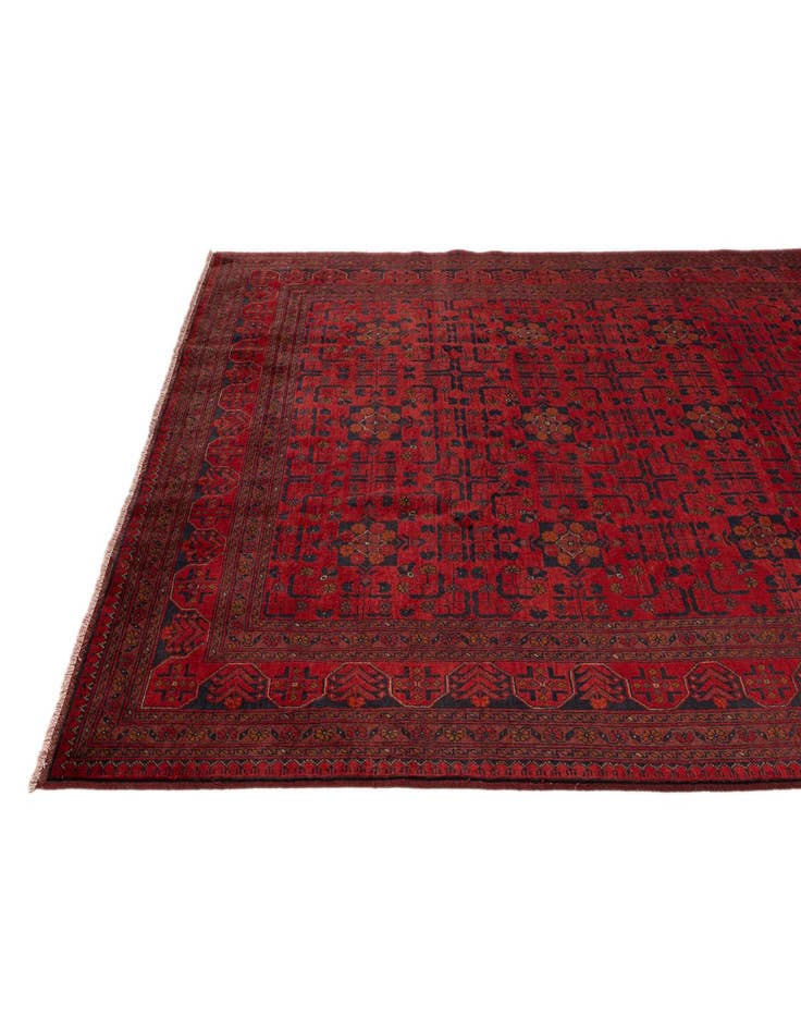 Detail image of  6' 8 x 9' 10  Hand Knotted Khal Mohammadi Wool Rug