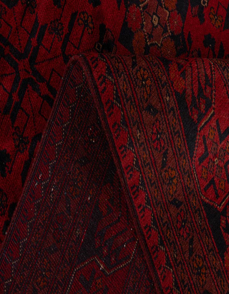 Detail image of  6' 8 x 9' 10  Hand Knotted Khal Mohammadi Wool Rug