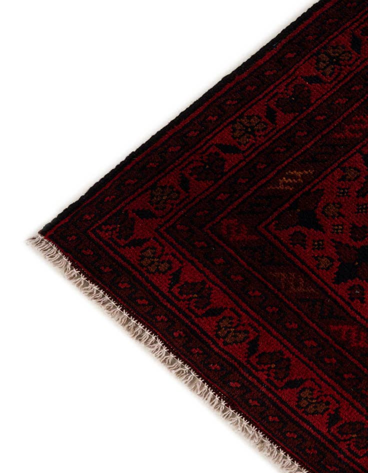 Detail image of  6' 8 x 9' 9  Hand Knotted Khal Mohammadi Wool Rug