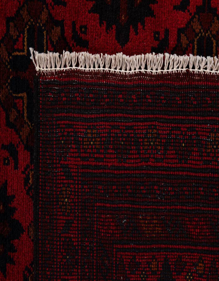 Detail image of  6' 8 x 9' 9  Hand Knotted Khal Mohammadi Wool Rug