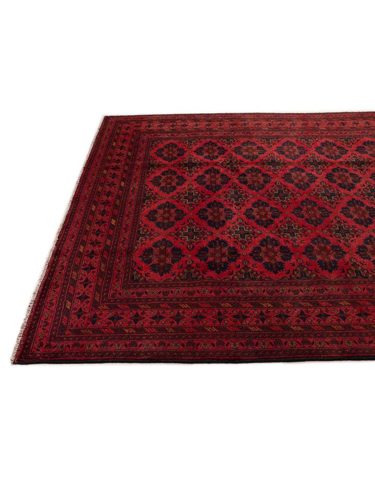 Detail image of  6' 8 x 9' 9  Hand Knotted Khal Mohammadi Wool Rug