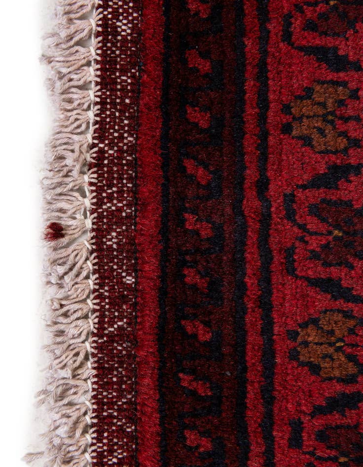Detail image of  6' 8 x 9' 9  Hand Knotted Khal Mohammadi Wool Rug