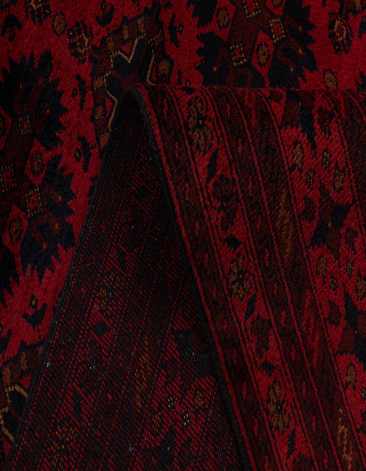 Detail image of  6' 8 x 9' 9  Hand Knotted Khal Mohammadi Wool Rug