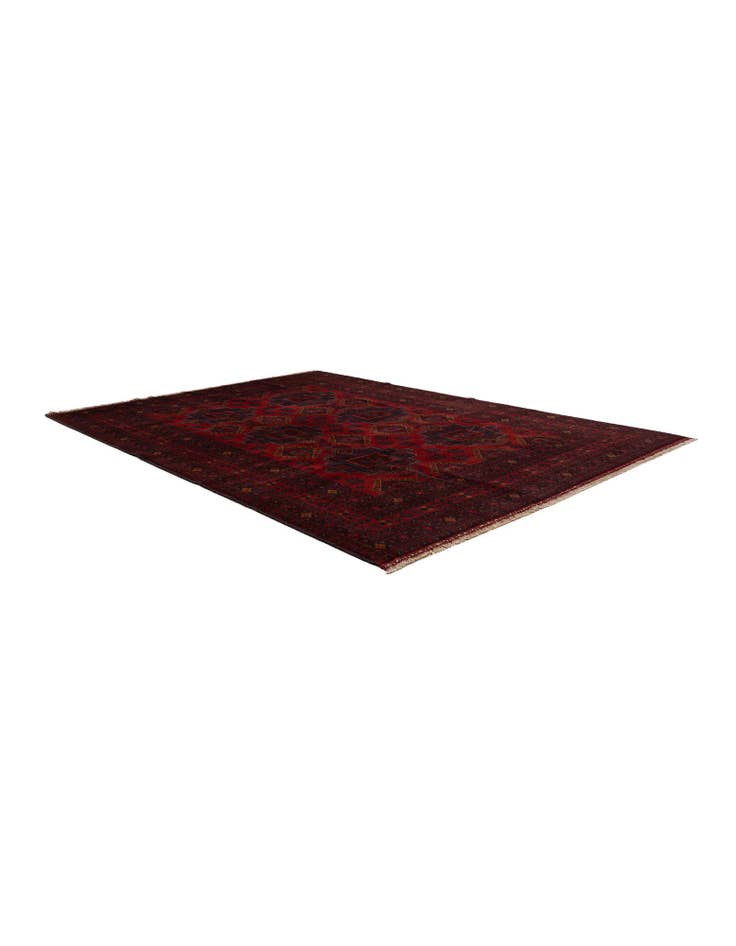 Detail image of  6' 11 x 9' 11  Hand Knotted Khal Mohammadi Wool Rug