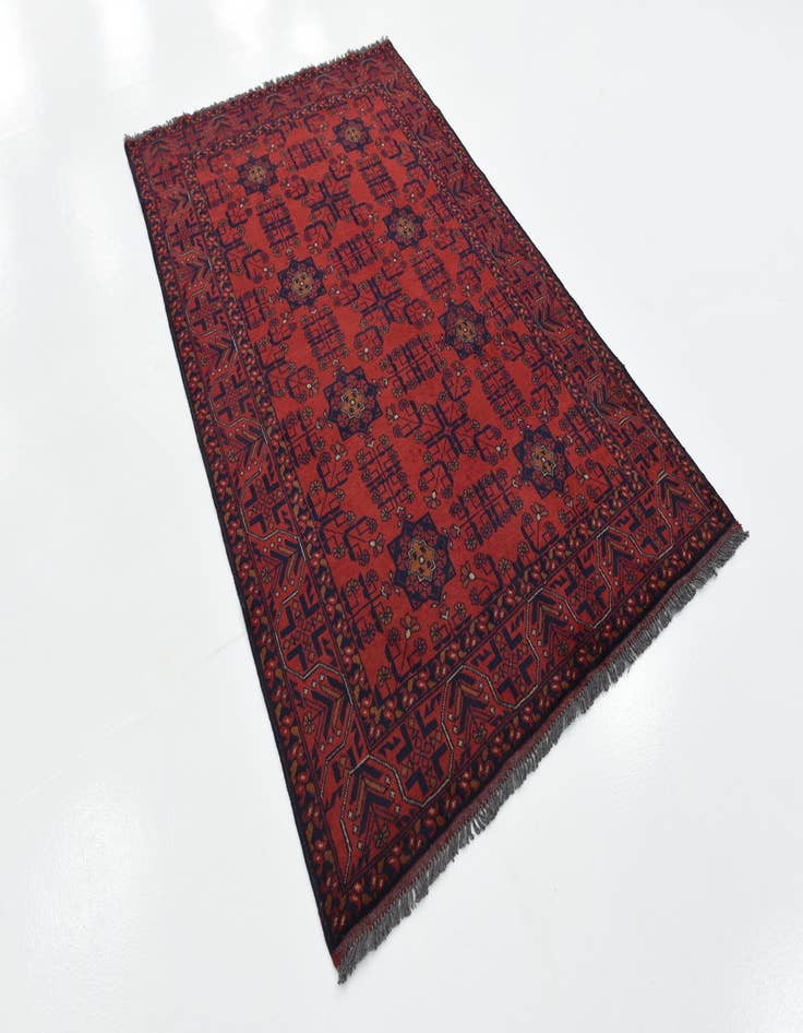 Detail image of  4' x 6' 7  Hand Knotted Khal Mohammadi Oriental Rug