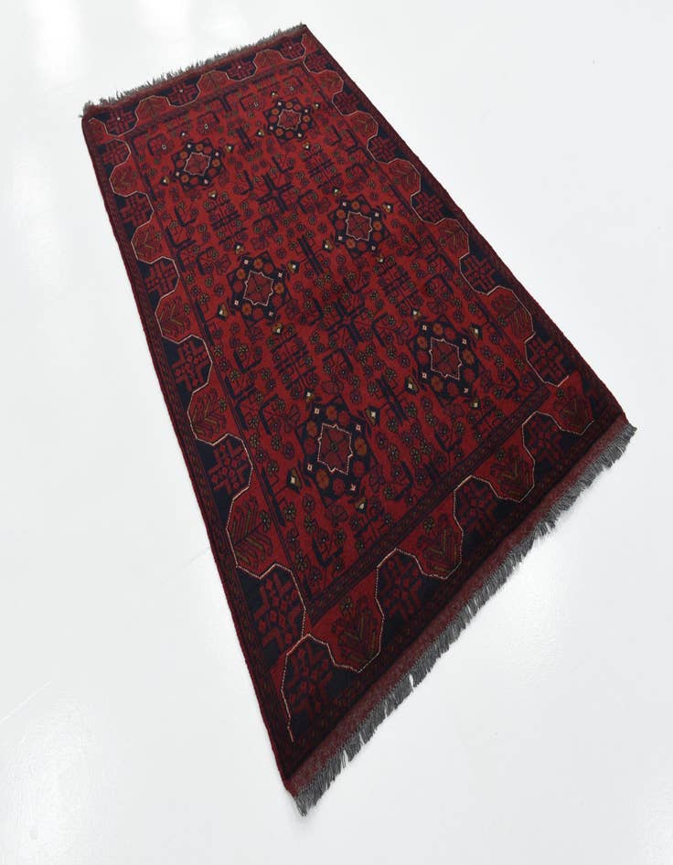 Detail image of  4' x 6' 8  Hand Knotted Khal Mohammadi Oriental Rug