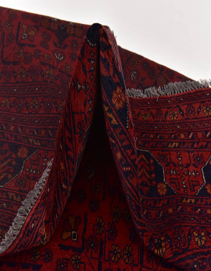 Detail image of  6' 8 x 9' 7  Hand Knotted Khal Mohammadi Rug