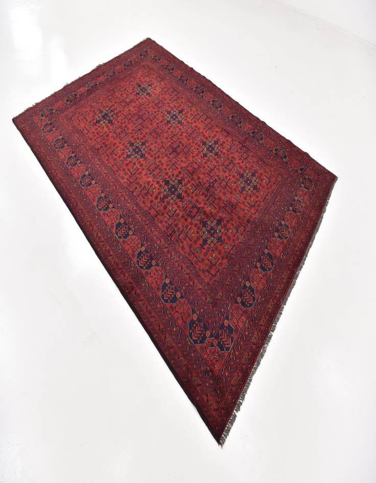 Detail image of  6' 8 x 9' 7  Hand Knotted Khal Mohammadi Rug