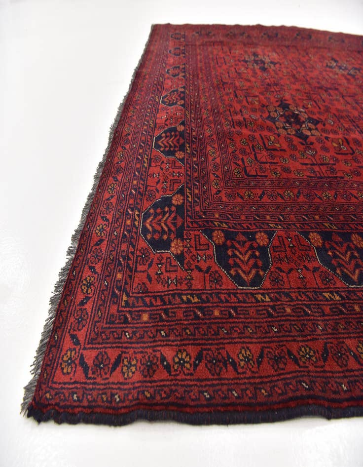 Detail image of  6' 8 x 9' 7  Hand Knotted Khal Mohammadi Rug