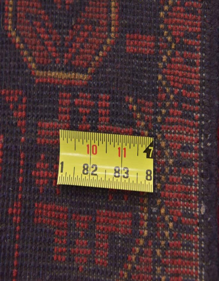 Detail image of 2' 6 x 4' Hand Knotted Khal Mohammadi Wool Rug