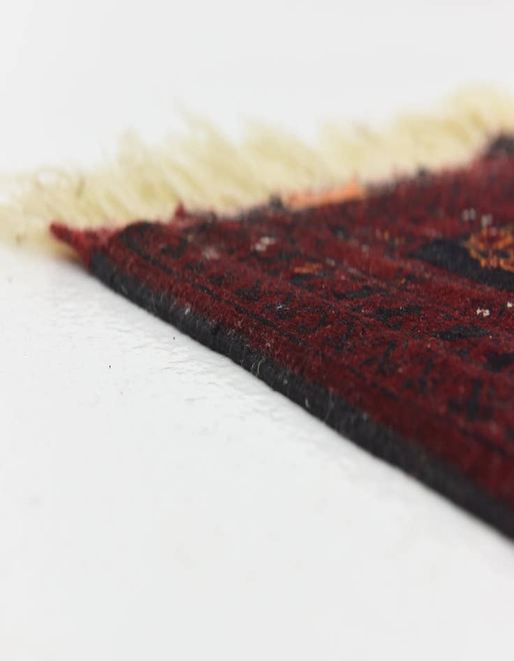 Detail image of  4' 2 x 6' 8  Hand Knotted Khal Mohammadi Oriental Wool Rug