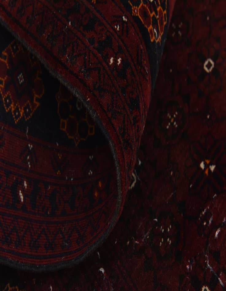 Detail image of  4' 2 x 6' 8  Hand Knotted Khal Mohammadi Oriental Wool Rug