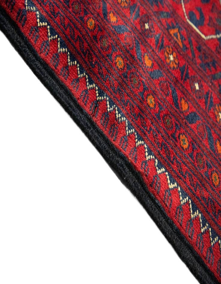 Detail image of  12' 8 x 19' 6  Hand Knotted Khal Mohammadi Wool Rug