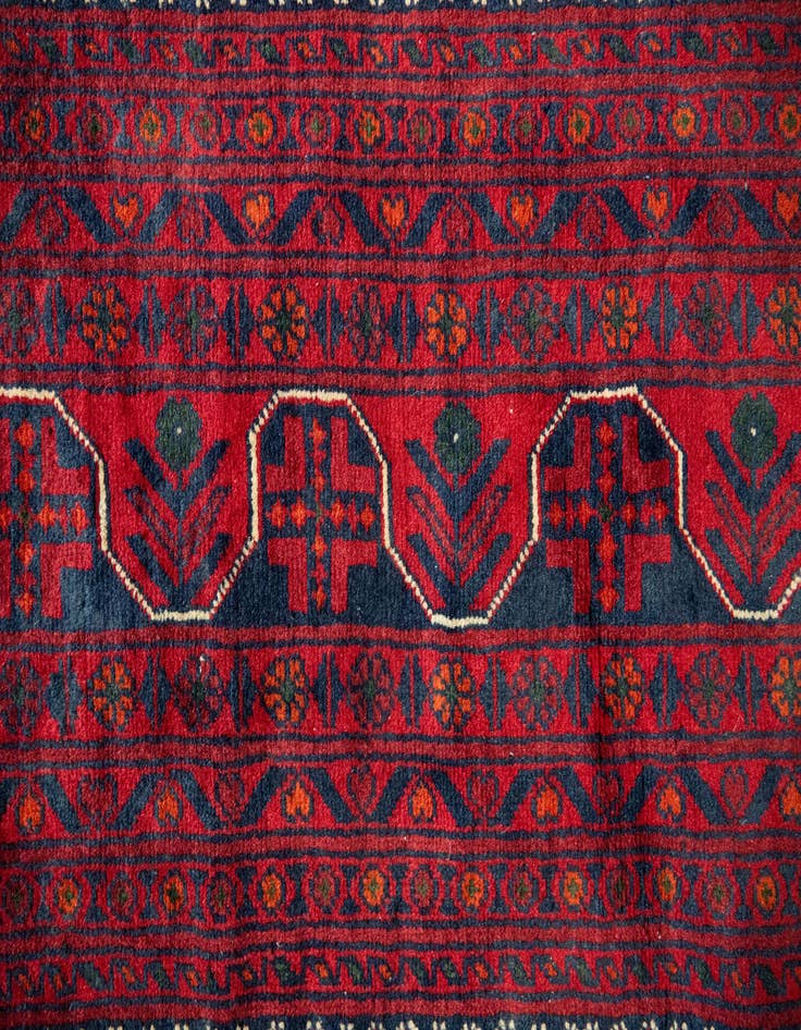 Detail image of 9' 10 x 16' 2 Hand Knotted Khal Mohammadi Wool Rug