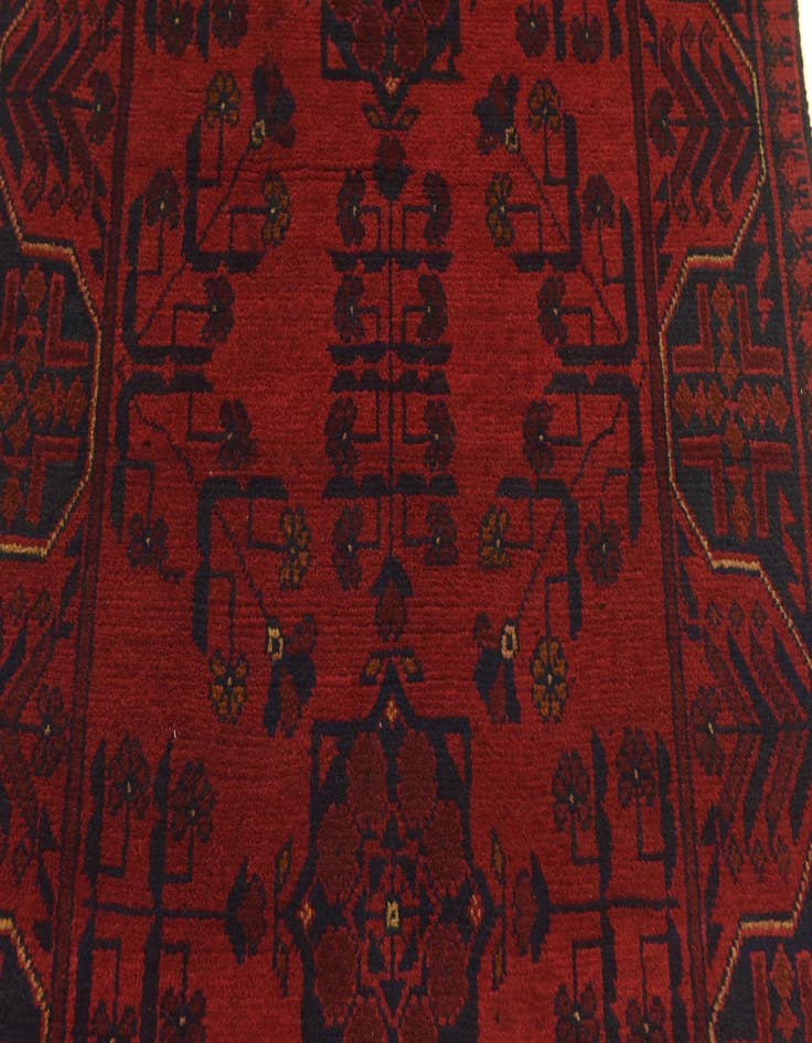 Detail image of  2' 8 x 4' 4  Hand Knotted Khal Mohammadi Wool Rug