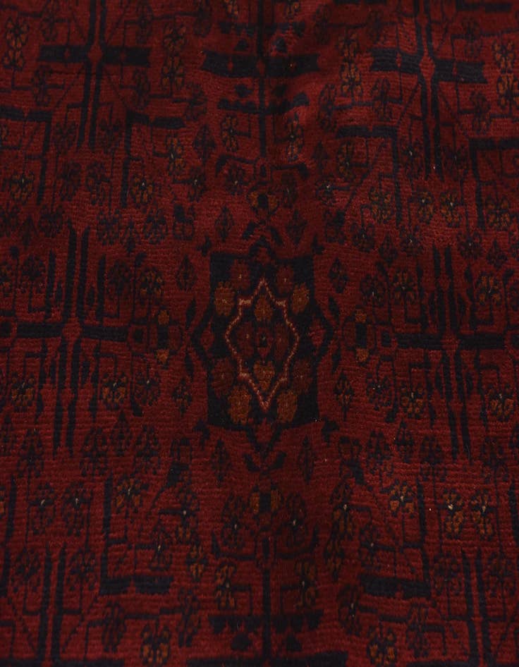 Detail image of  5' 9 x 8'  Hand Knotted Khal Mohammadi Wool Rug