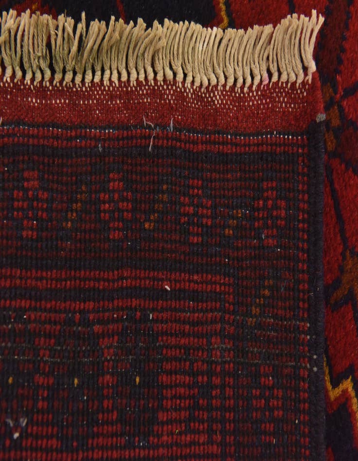 Detail image of 2' 6 x 4' Hand Knotted Khal Mohammadi Wool Rug