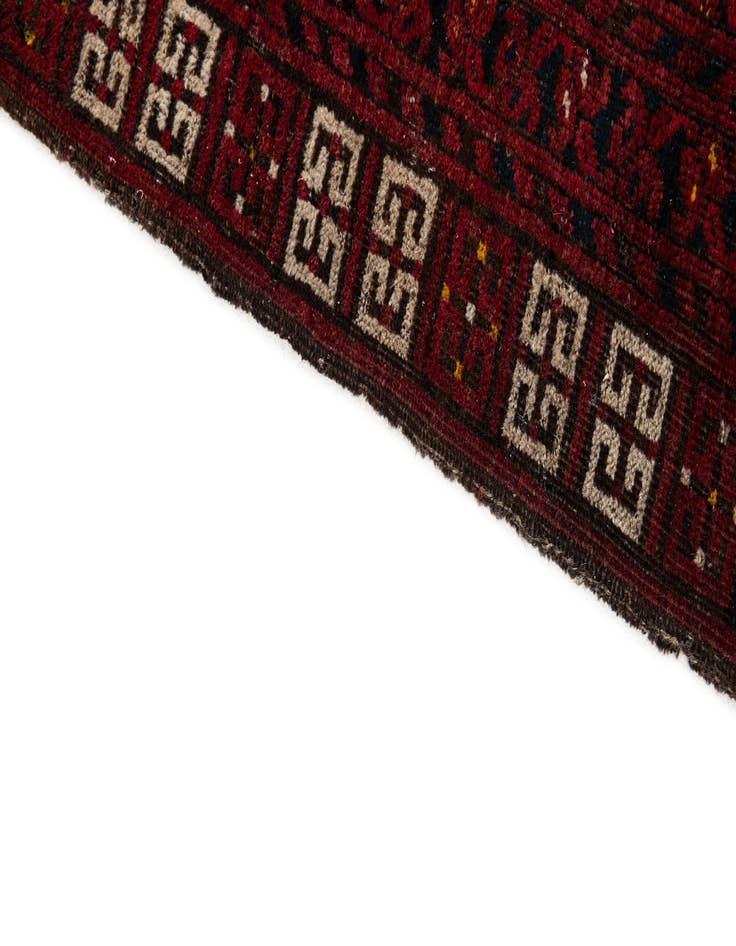 Detail image of  6' 2 x 8'  Hand Knotted Khal Mohammadi Oriental Wool Rug