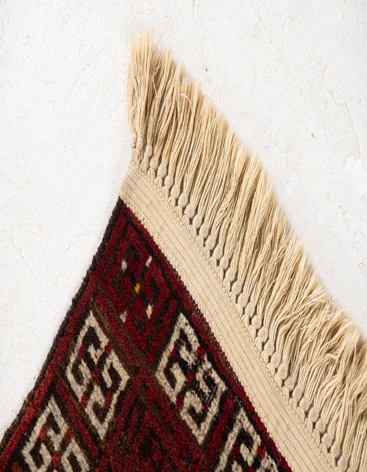 Detail image of  6' 2 x 8'  Hand Knotted Khal Mohammadi Oriental Wool Rug