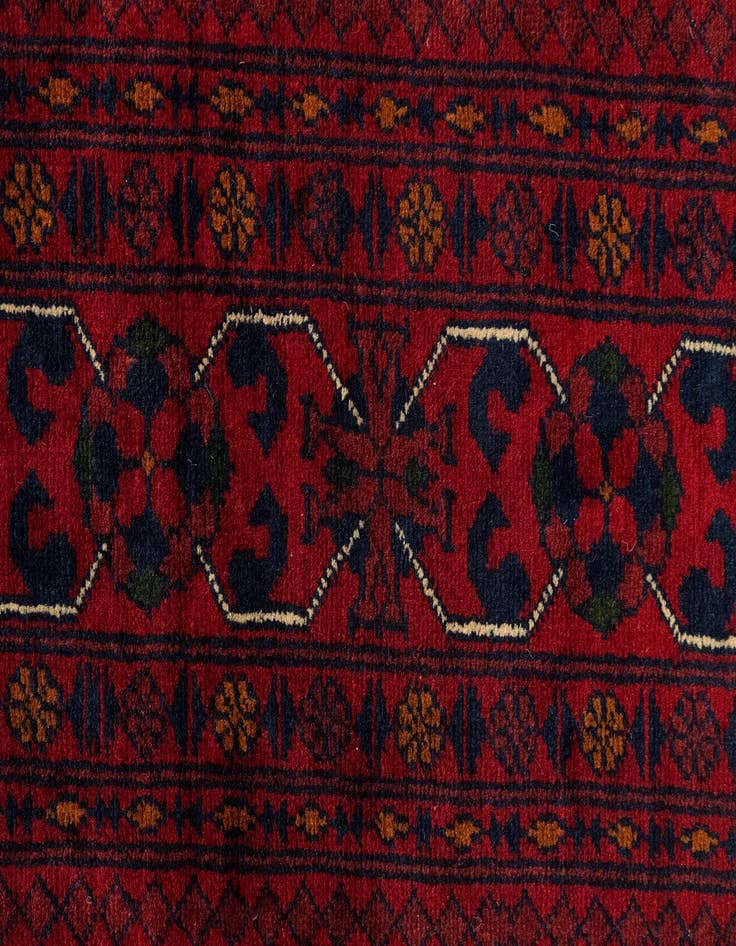 Detail image of  13' x 19'  Hand Knotted Khal Mohammadi Rug