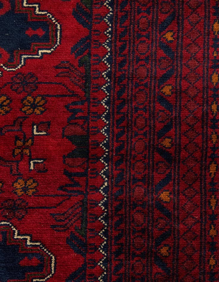 Detail image of  13' x 19'  Hand Knotted Khal Mohammadi Rug