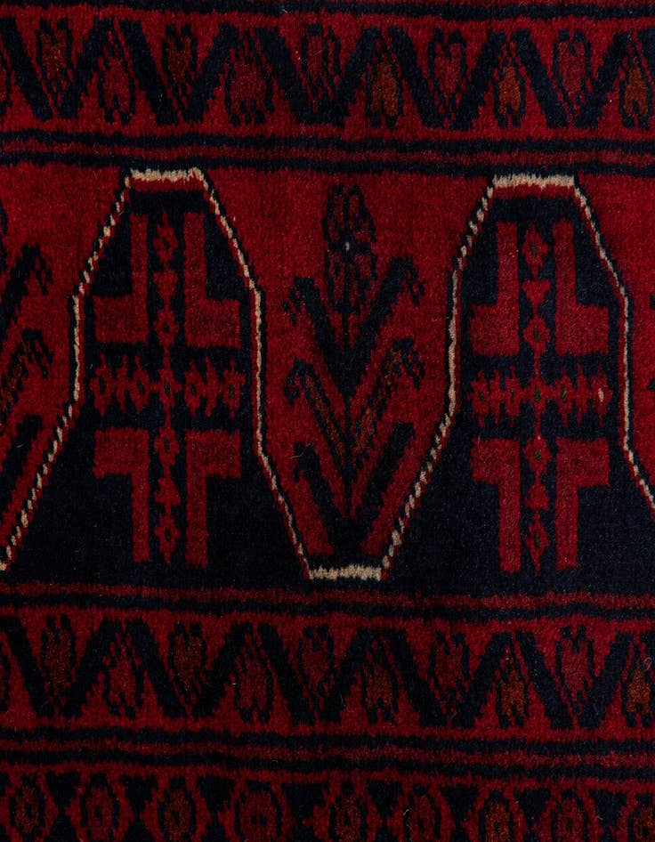 Detail image of  8' 4 x 11' 2  Hand Knotted Khal Mohammadi Rug