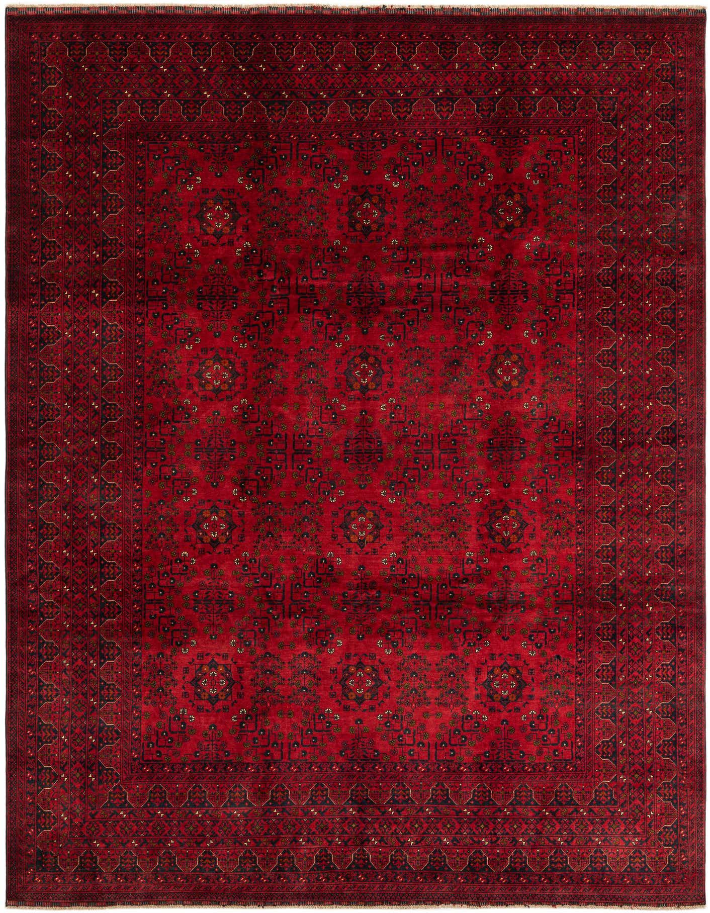 Primary image  8' 3 x 11' 9  Hand Knotted Khal Mohammadi Wool Rug
