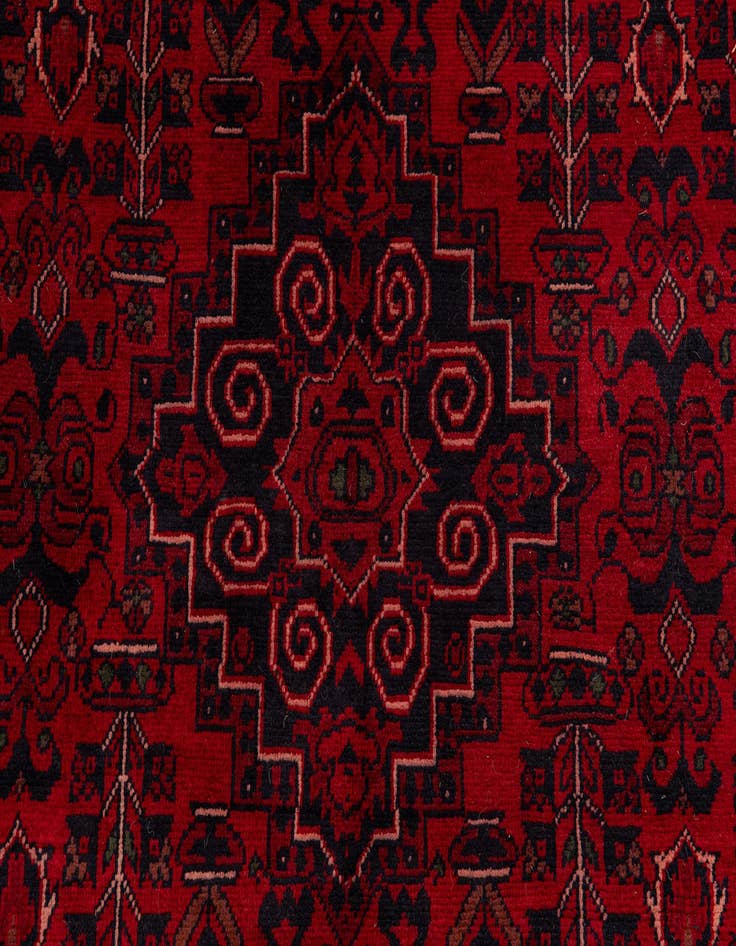 Detail image of  8' x 11' 7  Hand Knotted Khal Mohammadi Wool Rug