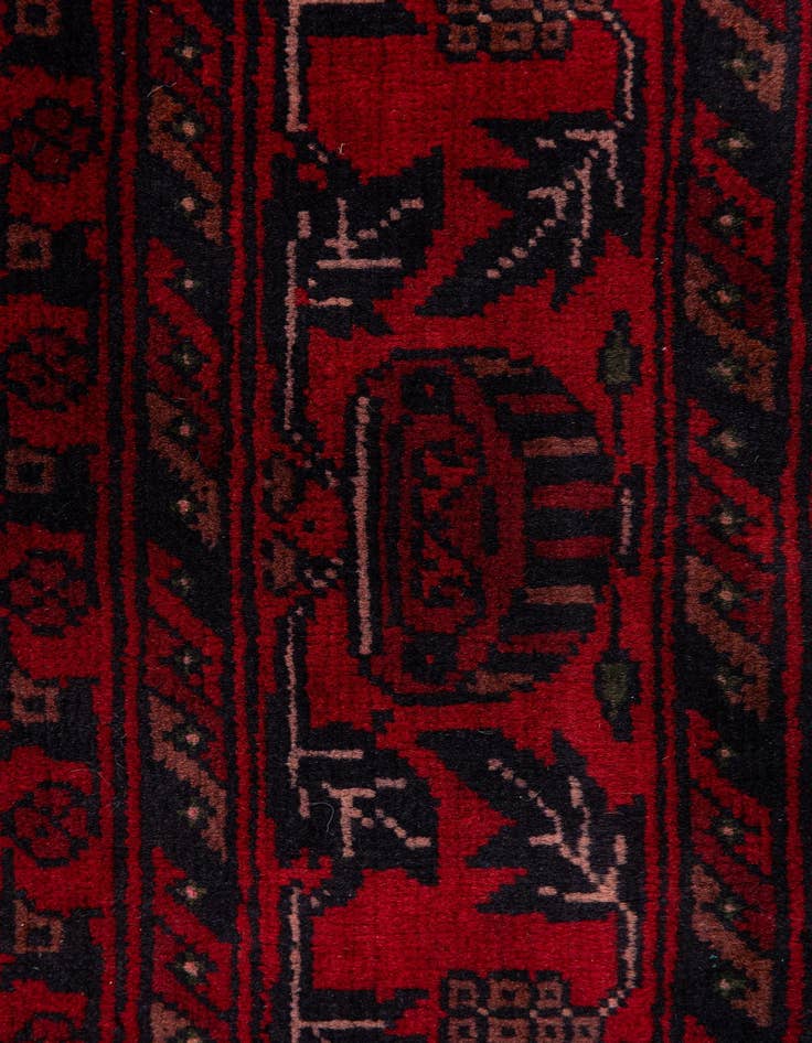Detail image of  8' x 11' 7  Hand Knotted Khal Mohammadi Wool Rug